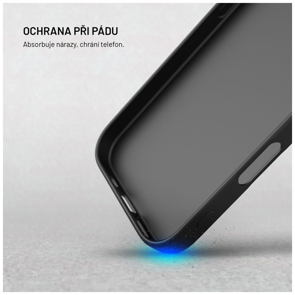 TPU gelový kryt FIXED ReStory pro Apple iPhone 17 Pro Max, černý