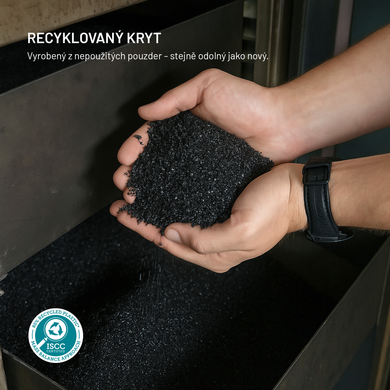 TPU gelový kryt FIXED ReStory pro Samsung Galaxy A36 5G, černý