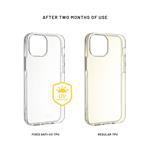 TPU gélový kryt FIXED Story AntiUV pre Apple iPhone 16 Pro, číry