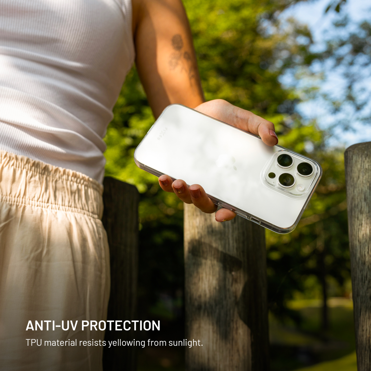 TPU gélový kryt FIXED Story AntiUV pre Samsung Galaxy S26+, číry
