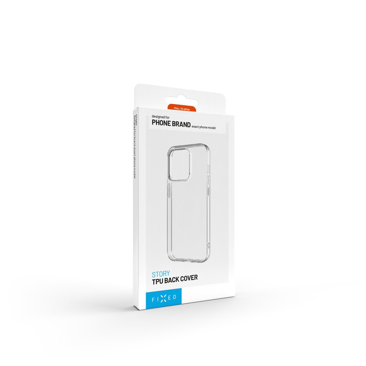 TPU gelový kryt FIXED Story pro Xiaomi Redmi 15 4G/5G, čirý