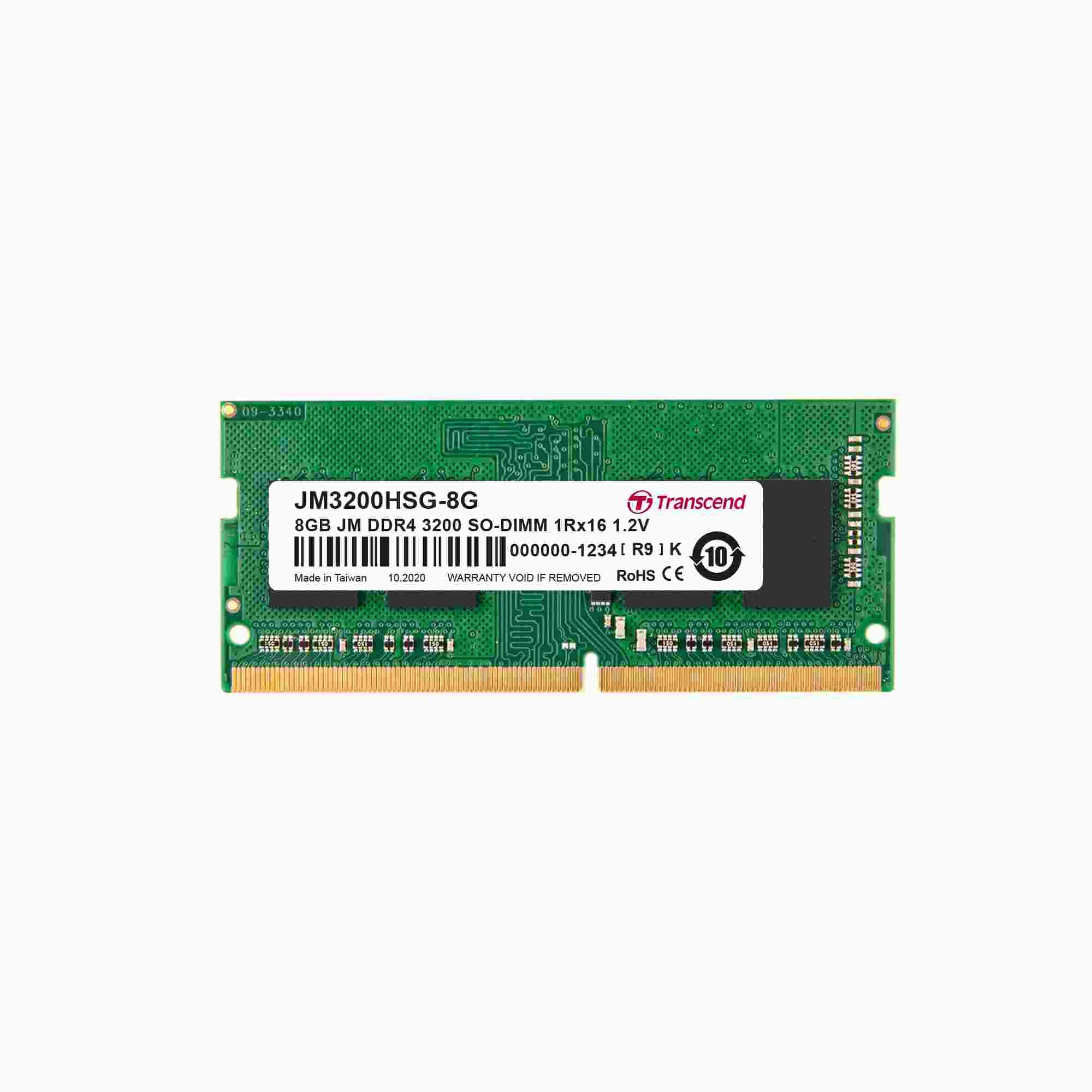 Transcend, 8GB DDR4 3200 SO-DIMM