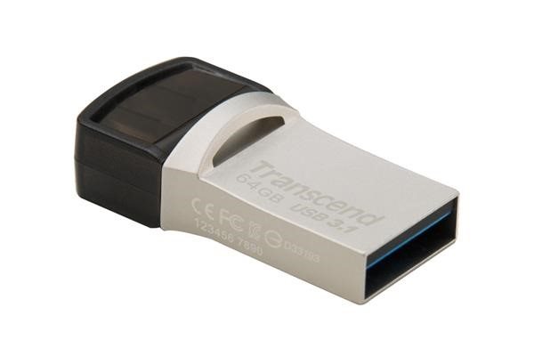 Transcend JetFlash 890S 64GB USB 3.1 OTG TS64GJF890S