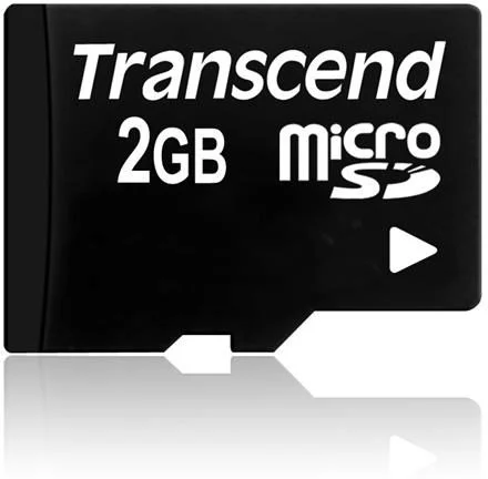 Transcend microSD, 2GB