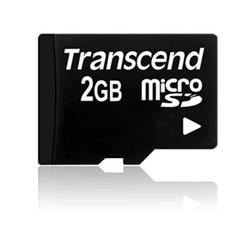 Transcend microSD Trans Flash 2GB (TS2GUSDC)