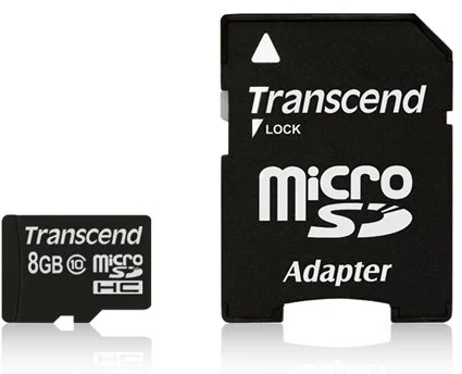 Transcend microSDHC 8GB Class10