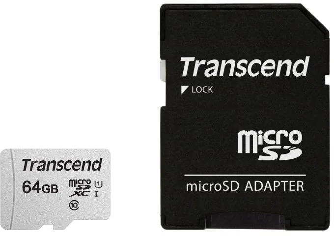 Transcend microSDXC 300S, 64GB