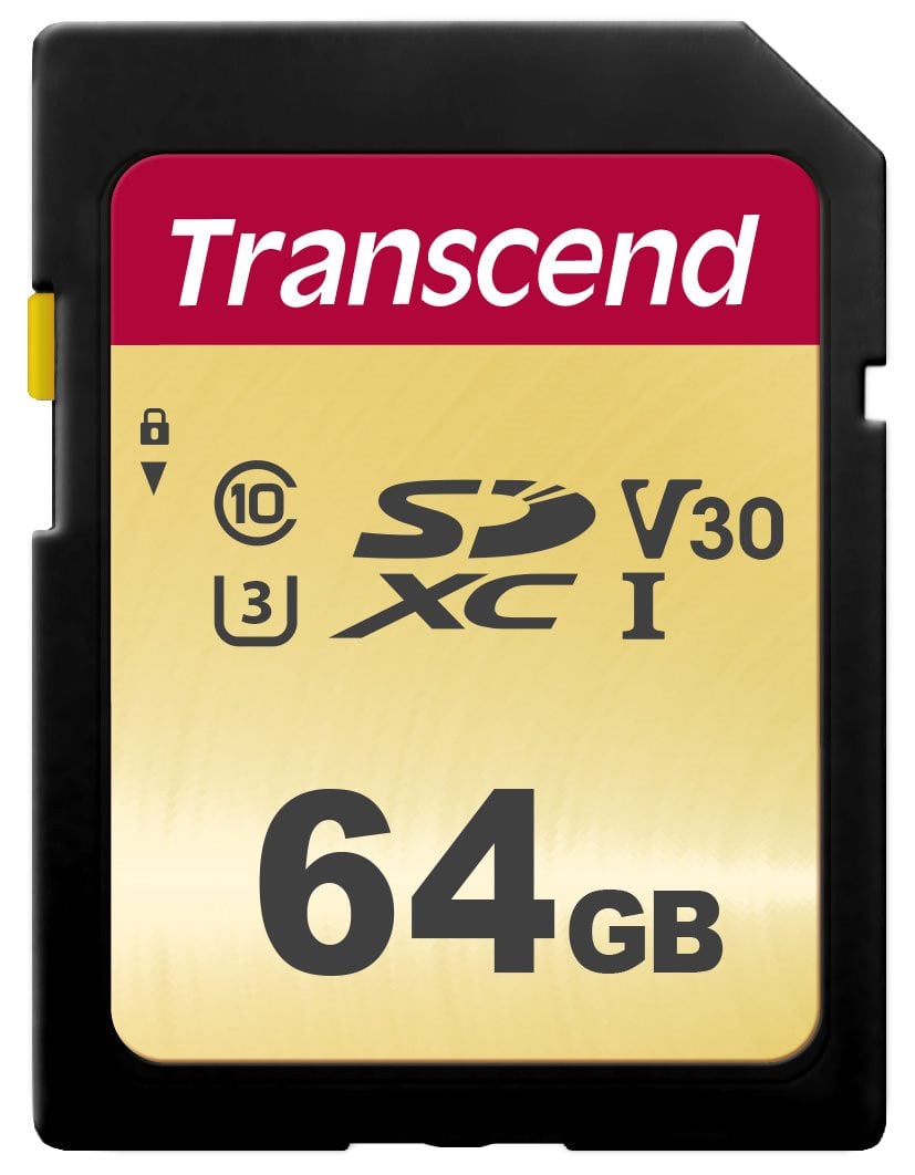 Transcend SDXC 500S, 64GB