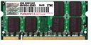 Transcend SODIMM DDR2 1GB 800MHz CL5 Standard (TS128MSQ64V8U)