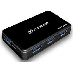 Transcend USB 3.0 4-port HUB3, aktivní se zdrojem