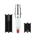 Travalo Milano plniteľný rozprašovač parfému Black 5 ml