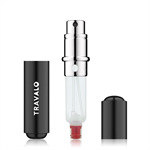 Travalo Roma plnitelný rozprašovač parfémů Black 5 ml
