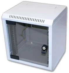 TRITON 10" rozvaděč jednodílný 9U/300 mm RBA-09-AS3-CAX-C1 - Síťové prvky