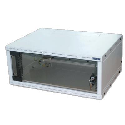 TRITON 19" nástěnný rozvaděč jednodílný 4U/400mm FLAT PACK