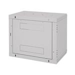 Triton 19" rozvaděč jednodílný 18U/600mm celoskleněné dveře, s otvory pro ventilátory
