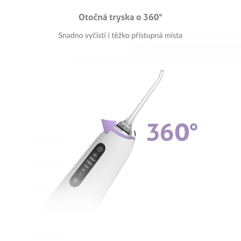 TrueLife AquaFloss Compact C200 - ústní sprcha s 5 režimy