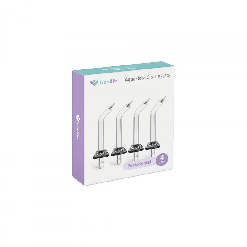 TrueLife AquaFloss Compact C300 Periodontal tryska, 4ks