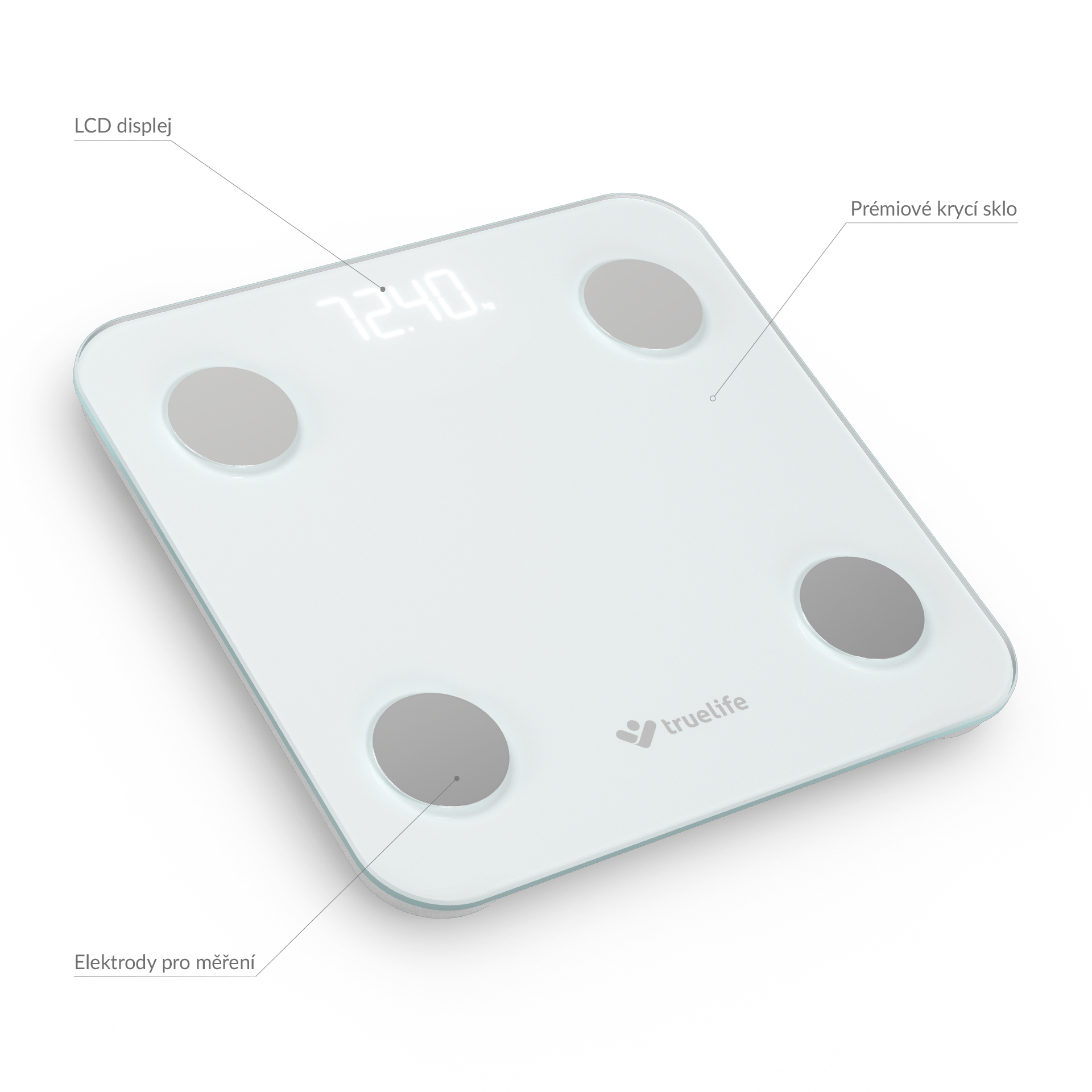TrueLife FitScale W1 BT White