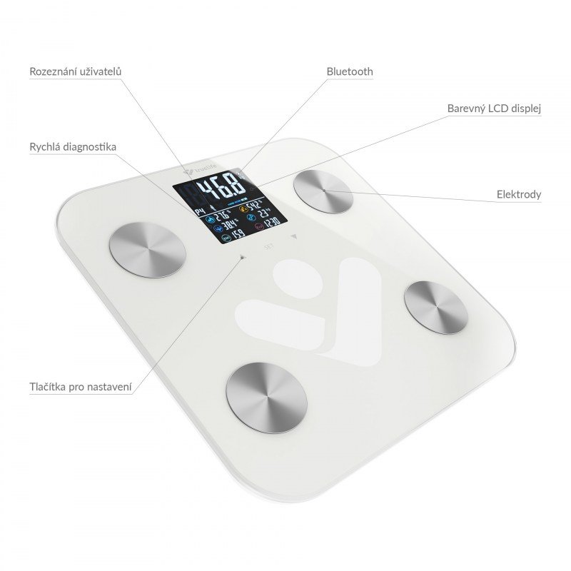TrueLife FitShape S6 BT, bílá