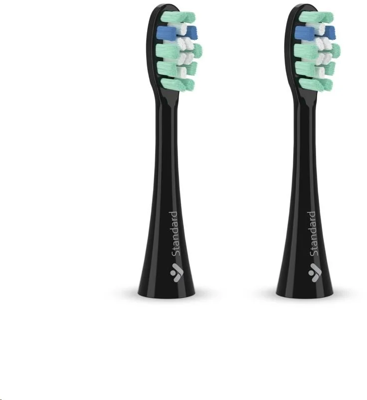TrueLife SonicBrush Clean-series heads Standard black 2 pack