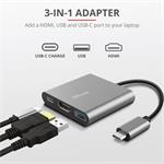 Trust Dalyx 3-in-1 Multiport USB-C adaptér 23772