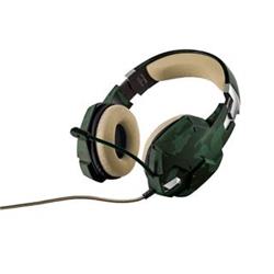Trust GXT 322C Carus Gaming Headset, zelená kamufláž 20865 - Sluchátka