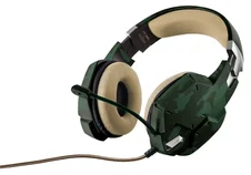 Trust GXT 322C Carus Gaming Headset, zelená kamufláž 20865