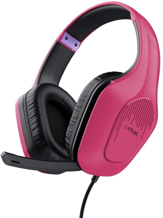 Trust GXT 415P Zirox, růžová