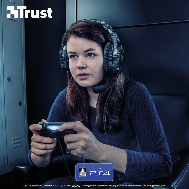 Trust GXT 488 Forze-G PS4, šedá