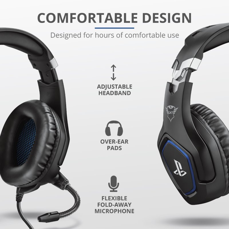 Trust GXT 488 Forze PS4, černá