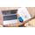 Trust Mydo Silent Click Wireless Mouse, modrá