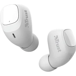 Trust Nika Compact Bluetooth Wireless Earphones, bílá 23904 - Sluchátka