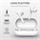 Trust Nika Touch Bluetooth Wireless Earphones, bílá