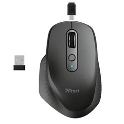 Trust Ozaa Rechargeable Wireless Mouse, černá