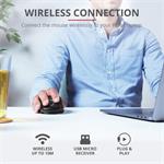 Trust Ozaa Rechargeable Wireless Mouse, čierna 23812