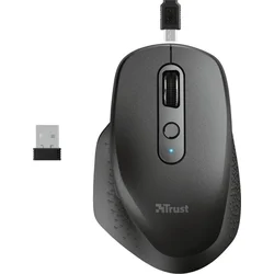 Trust Ozaa Rechargeable Wireless Mouse, čierna 23812