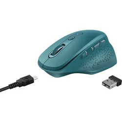 Trust Ozaa Rechargeable Wireless Mouse, modrá 24034