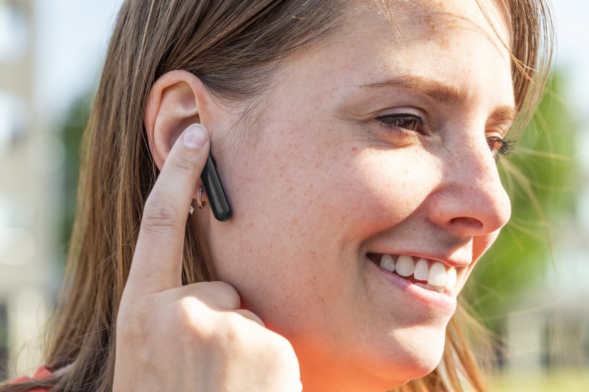 Trust Primo Touch Bluetooth Wireless Earphones, černá