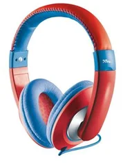 Trust Sonin Kids Headphones, modro-červená