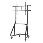 TV stojan Trolley 100", pojízdný, 1000x600