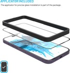 Tvrdené sklo FIXED Full-Cover s aplikátorom pre Samsung Galaxy A17 4G/5G, 2 ks, čierne