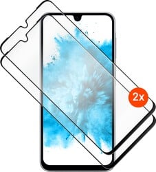 Tvrdené sklo FIXED Full-Cover s aplikátorom pre Samsung Galaxy A17 4G/5G, 2 ks, čierne