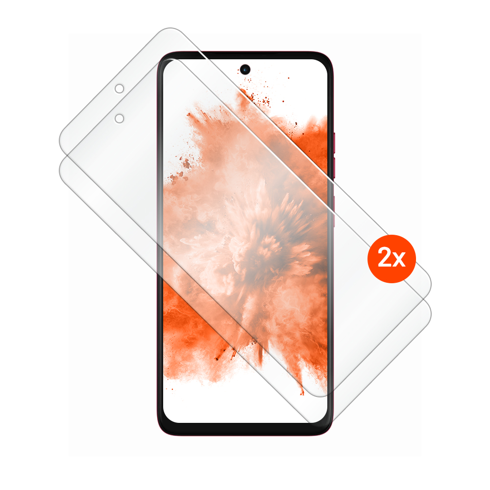 Tvrdené sklo FIXED pre Motorola Moto G57 Power, 2ks, číre