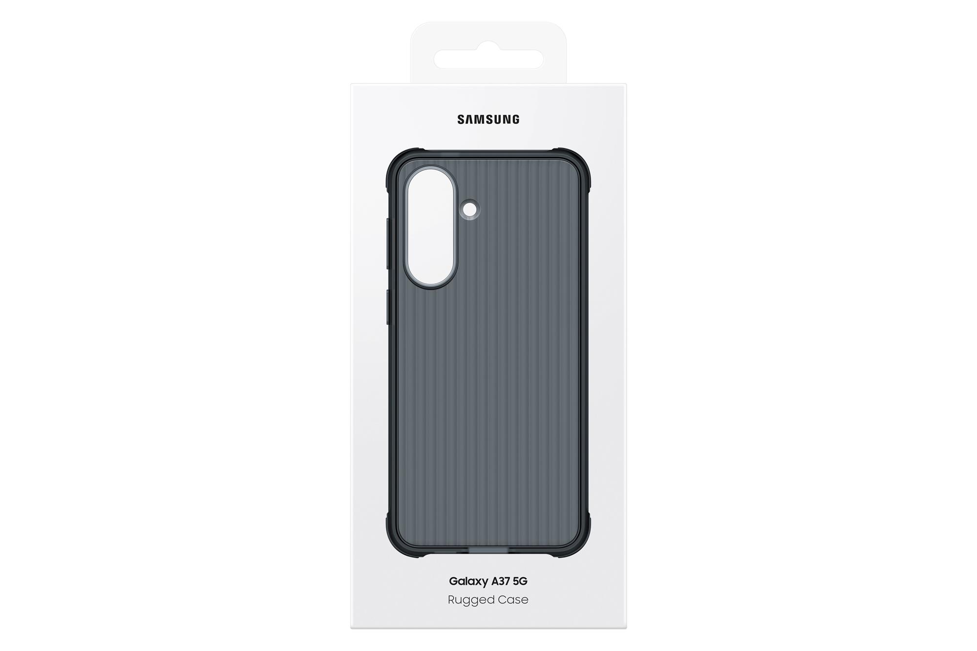 Tvrdený zadný kryt Samsung pre Samsung Galaxy A37 čierny