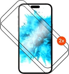 Tvrzené sklo FIXED Full-Cover s aplikátorem pro Apple iPhone 18 Pro/17 Pro, 2ks, černé