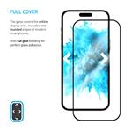 Tvrzené sklo FIXED Full-Cover s aplikátorem pro Apple iPhone Air, 2ks, černé