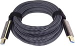 Ultra High Speed HDMI 2.1 optický fiber kábel 8K@60Hz, pozlátený 50 m