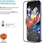 Ultra odolné tvrzené sklo FIXED Armor s Anti-dust aplikátorem a AR vrstvou pro Apple iPhone 18 Pro Max/17 Pro Max, černé