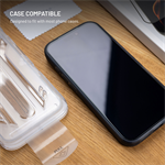 Ultra odolné tvrzené sklo FIXED Long-Life s Anti-dust aplikátorem pro Apple iPhone 18 Pro Max/17 Pro Max, černé