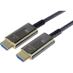 Ultra vysokorýchlostný optický kábel HDMI 2.1 8K@60Hz, pozlátený 10 m
